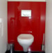 Toilet achterwanden