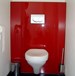 Toilet achterwanden